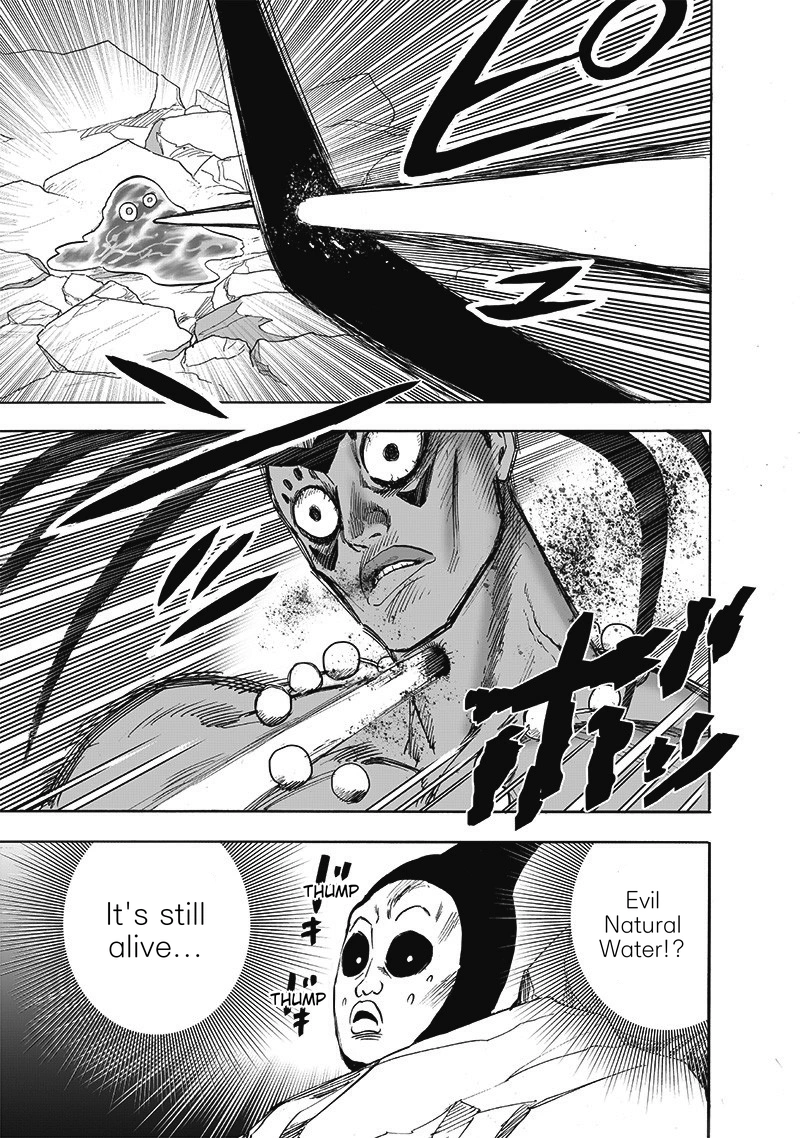 One Punch Man Manga Chapter 171 page 16 - The Last Guy I Wanna Run Into scene