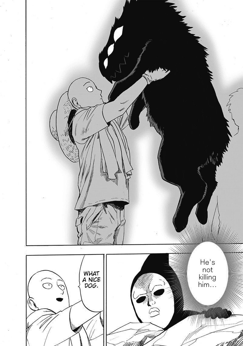 One Punch Man Manga Chapter 171 page 27 - The Last Guy I Wanna Run Into scene
