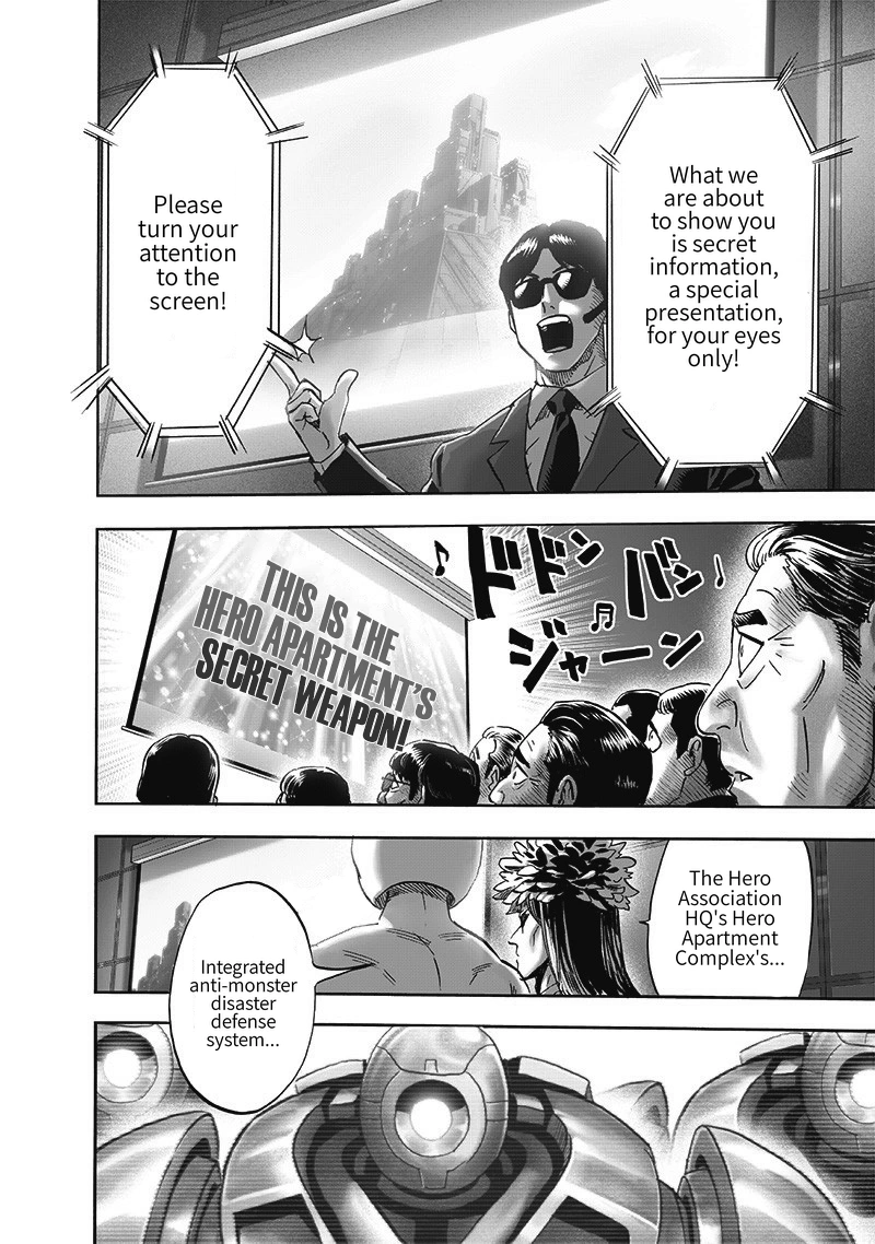 One Punch Man Manga Chapter 172 page 13 - New Home scene