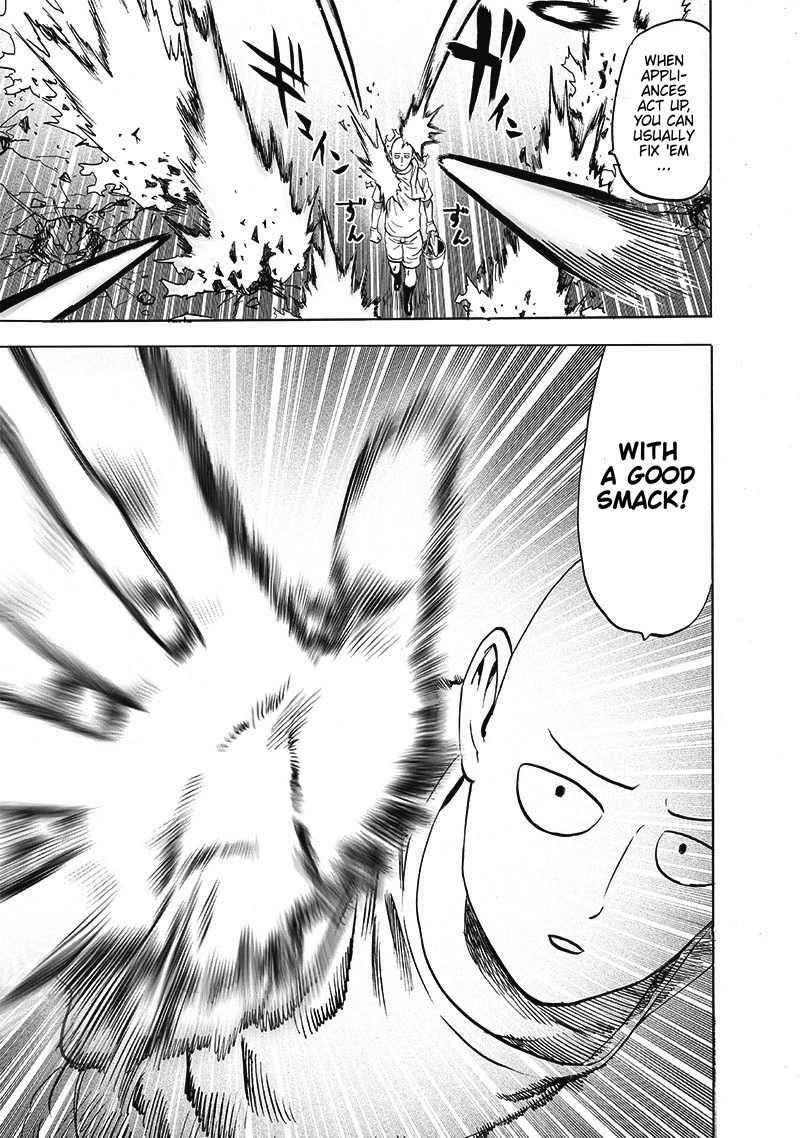 One Punch Man Manga Chapter 172 page 27 - New Home scene