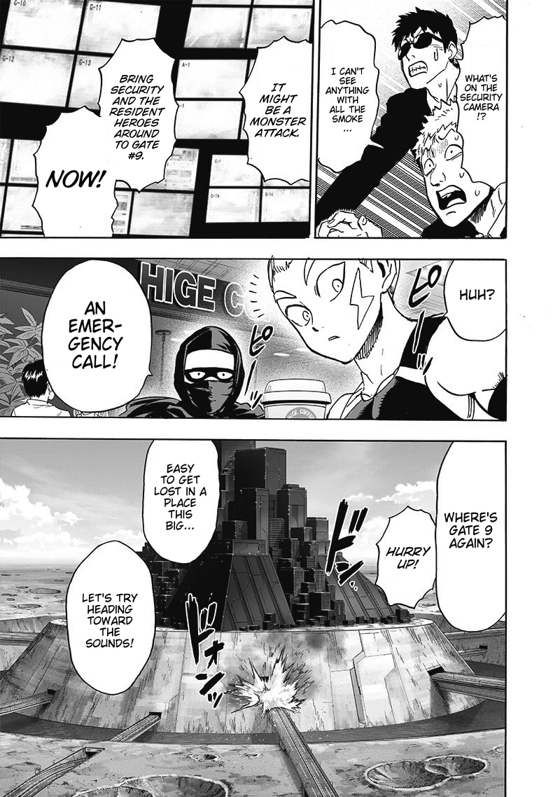 One Punch Man Manga Chapter 172 page 29 - New Home scene