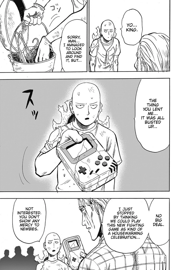 One Punch Man Manga Chapter 172 page 34 - New Home scene