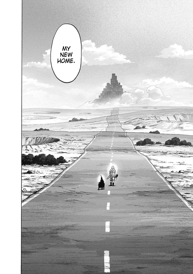 One Punch Man Manga Chapter 172 page 5 - New Home scene