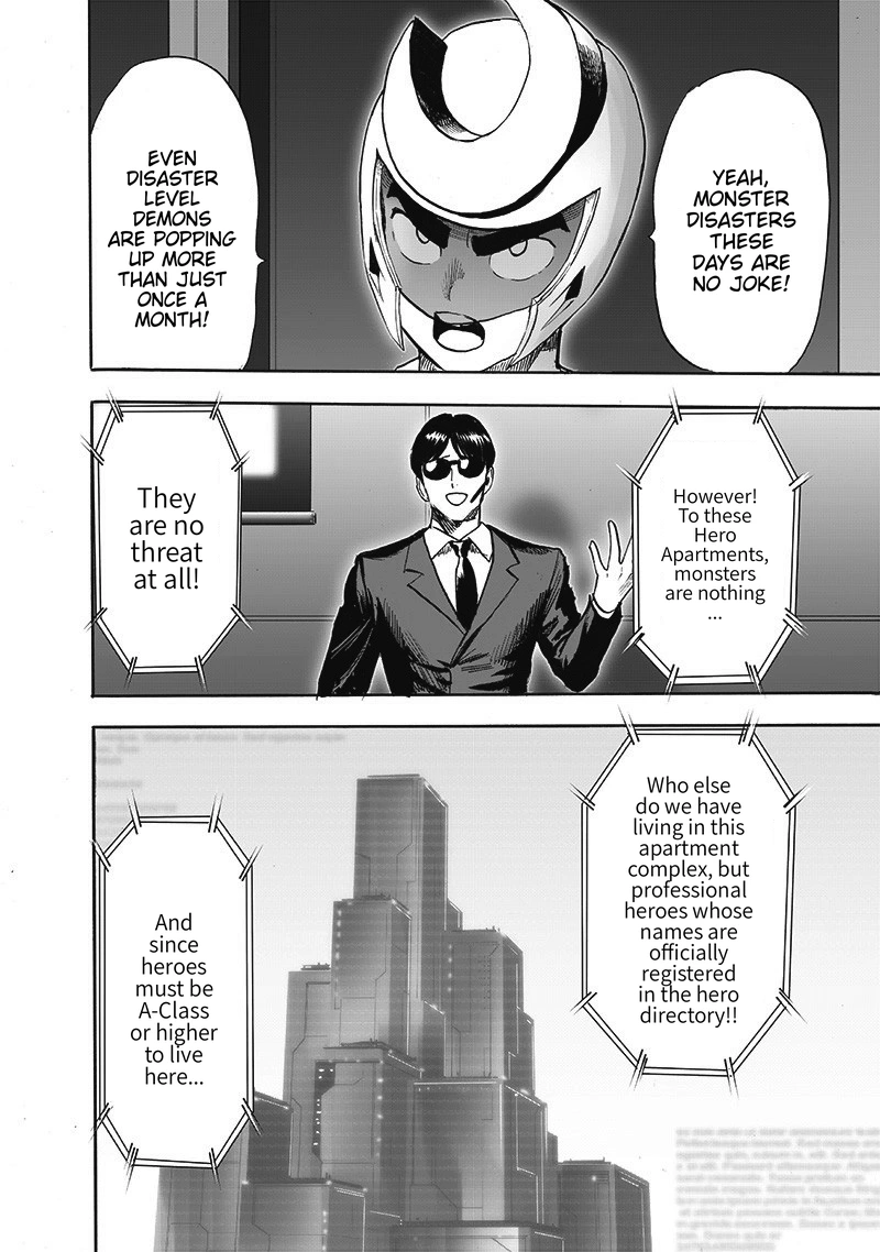 One Punch Man Manga Chapter 172 page 9 - New Home scene