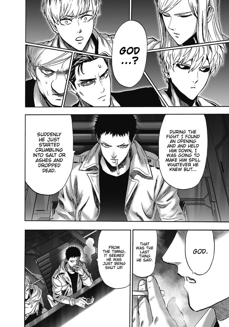 One Punch Man Manga Chapter 173 page 15 - Secret Intel scene