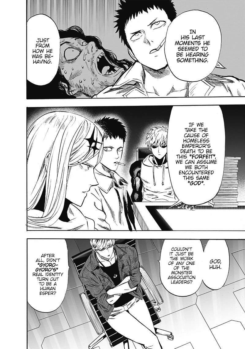 One Punch Man Manga Chapter 173 page 17 - Secret Intel scene