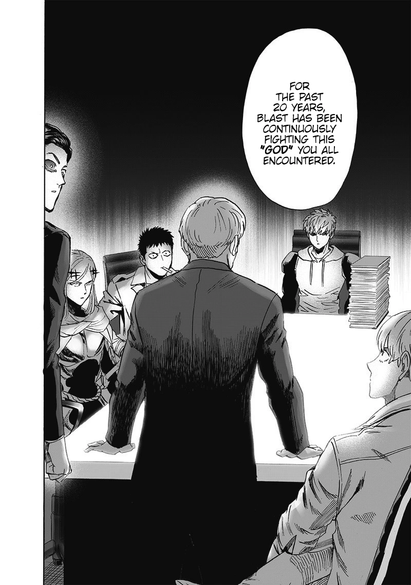 One Punch Man Manga Chapter 173 page 19 - Secret Intel scene