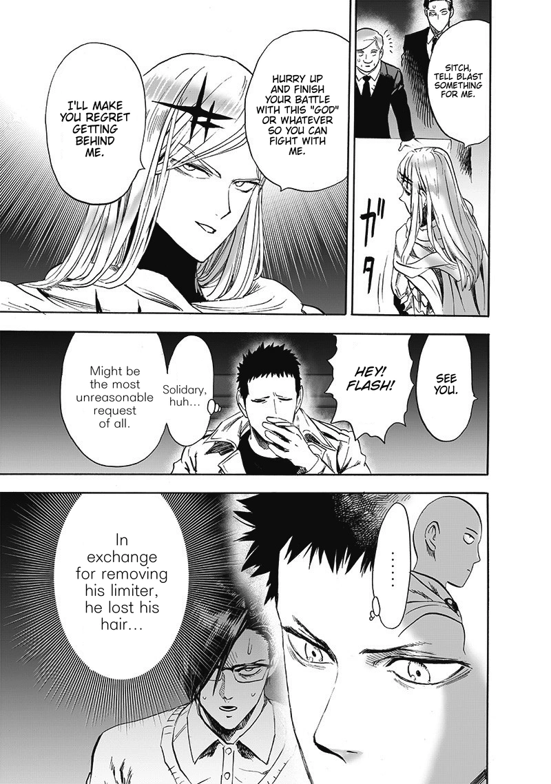 One Punch Man Manga Chapter 173 page 32 - Secret Intel scene