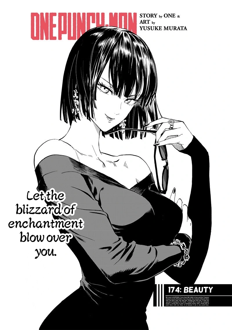 One Punch Man Manga Chapter 174 page 1 - Beauty scene