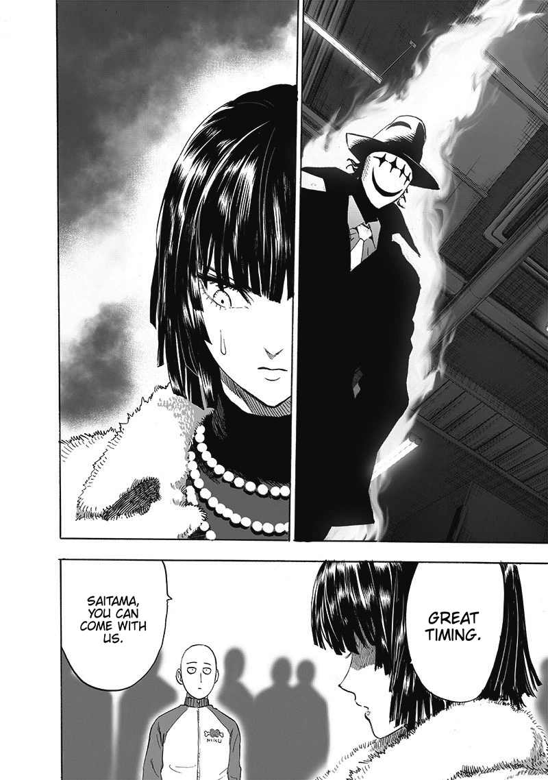 One Punch Man Manga Chapter 175 page 13 - Visitor scene