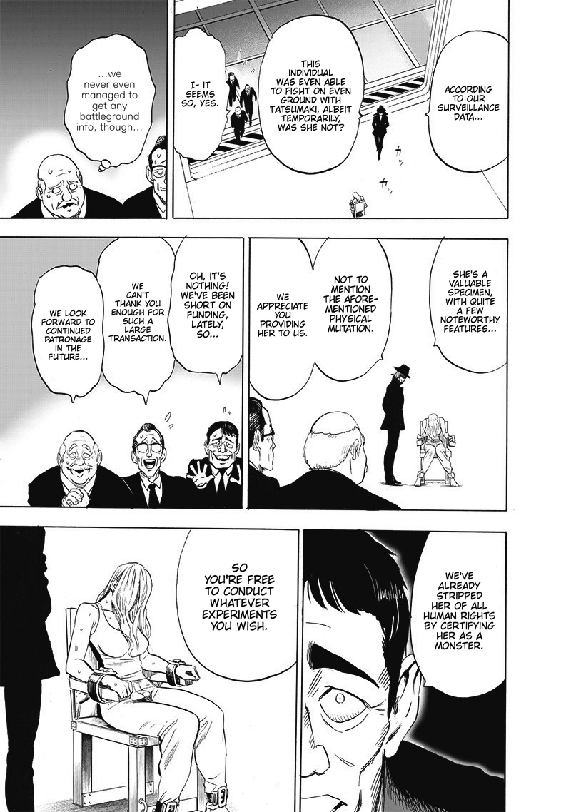 One Punch Man Manga Chapter 175 page 18 - Visitor scene