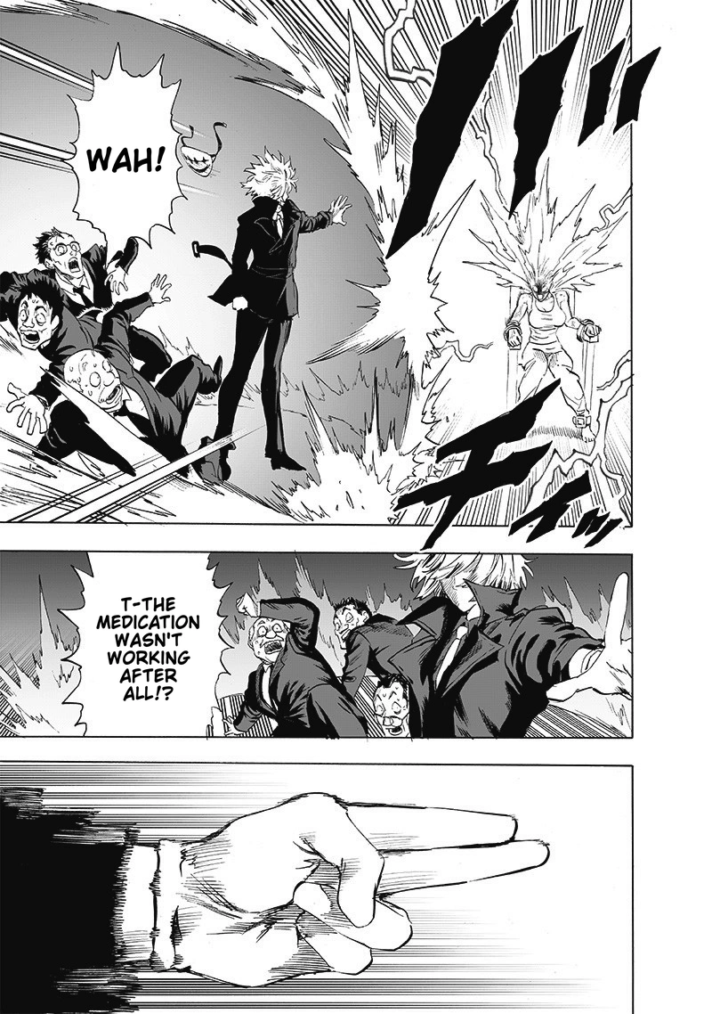 One Punch Man Manga Chapter 175 page 20 - Visitor scene