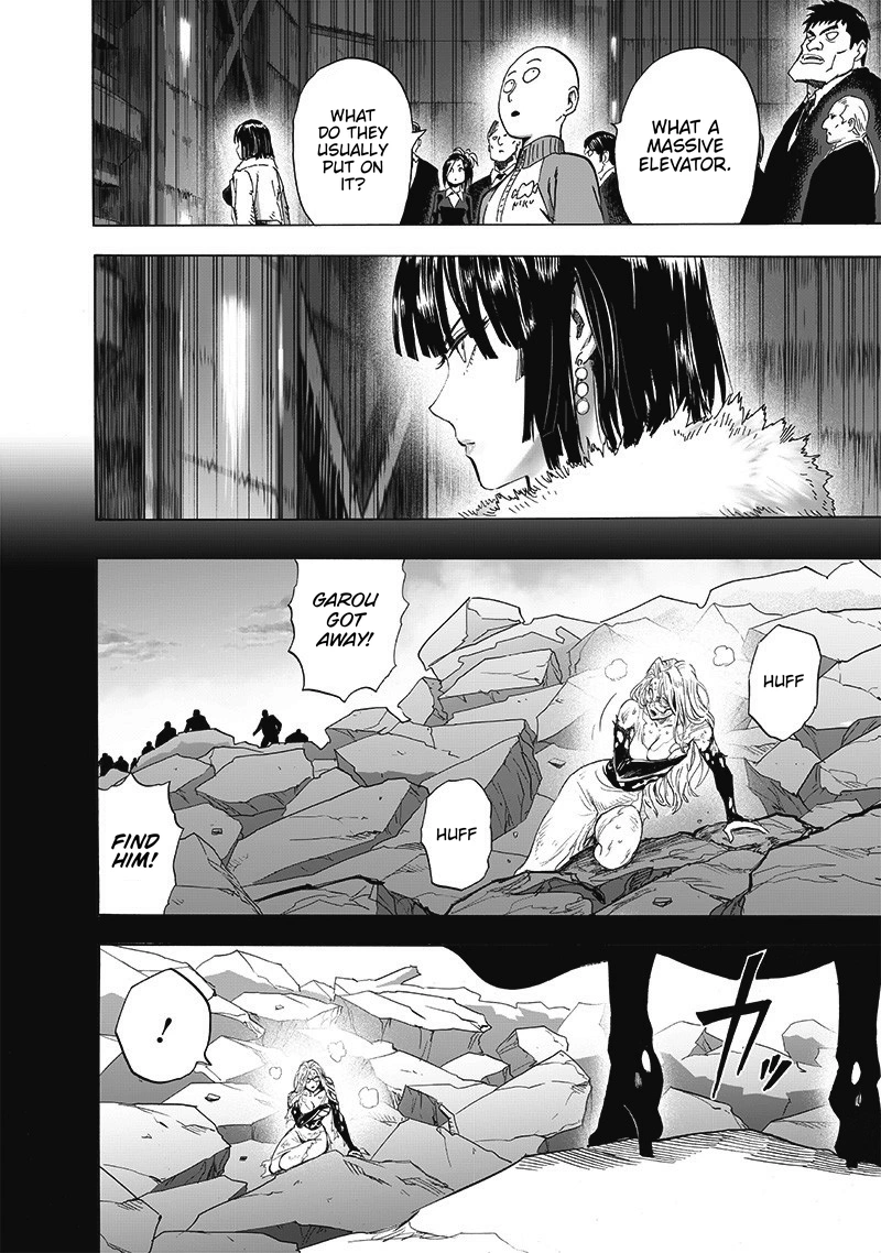 One Punch Man Manga Chapter 175 page 23 - Visitor scene