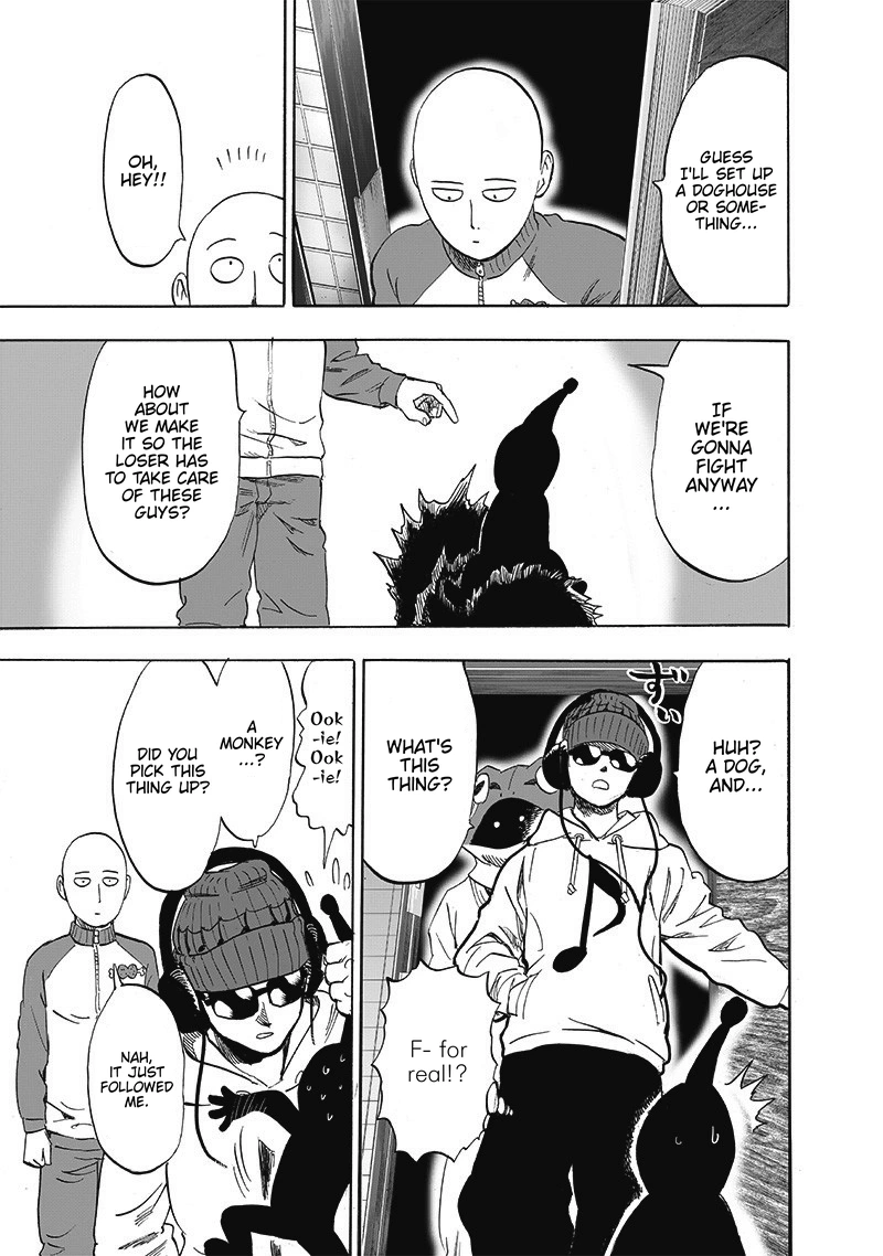 One Punch Man Manga Chapter 175 page 4 - Visitor scene