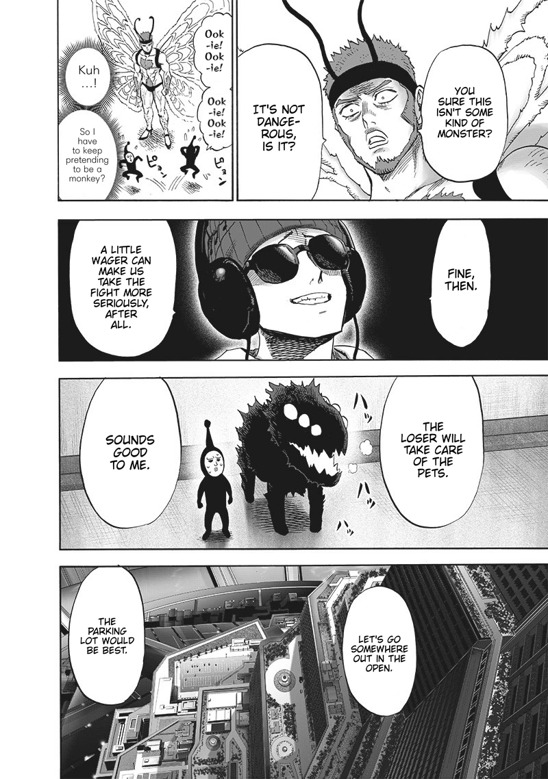 One Punch Man Manga Chapter 175 page 5 - Visitor scene