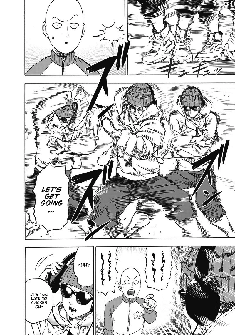 One Punch Man Manga Chapter 175 page 9 - Visitor scene