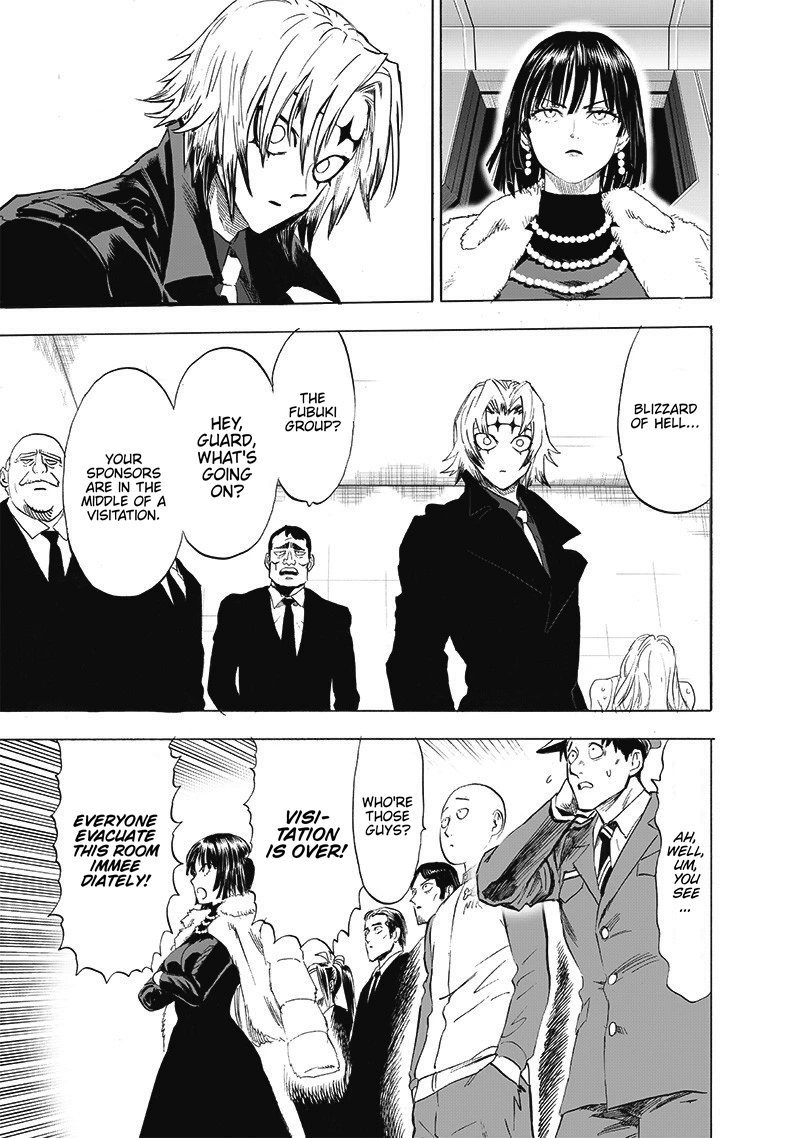 One Punch Man Manga Chapter 176 page 14 - Hypocenter scene