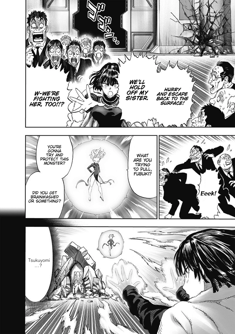 One Punch Man Manga Chapter 176 page 20 - Hypocenter scene