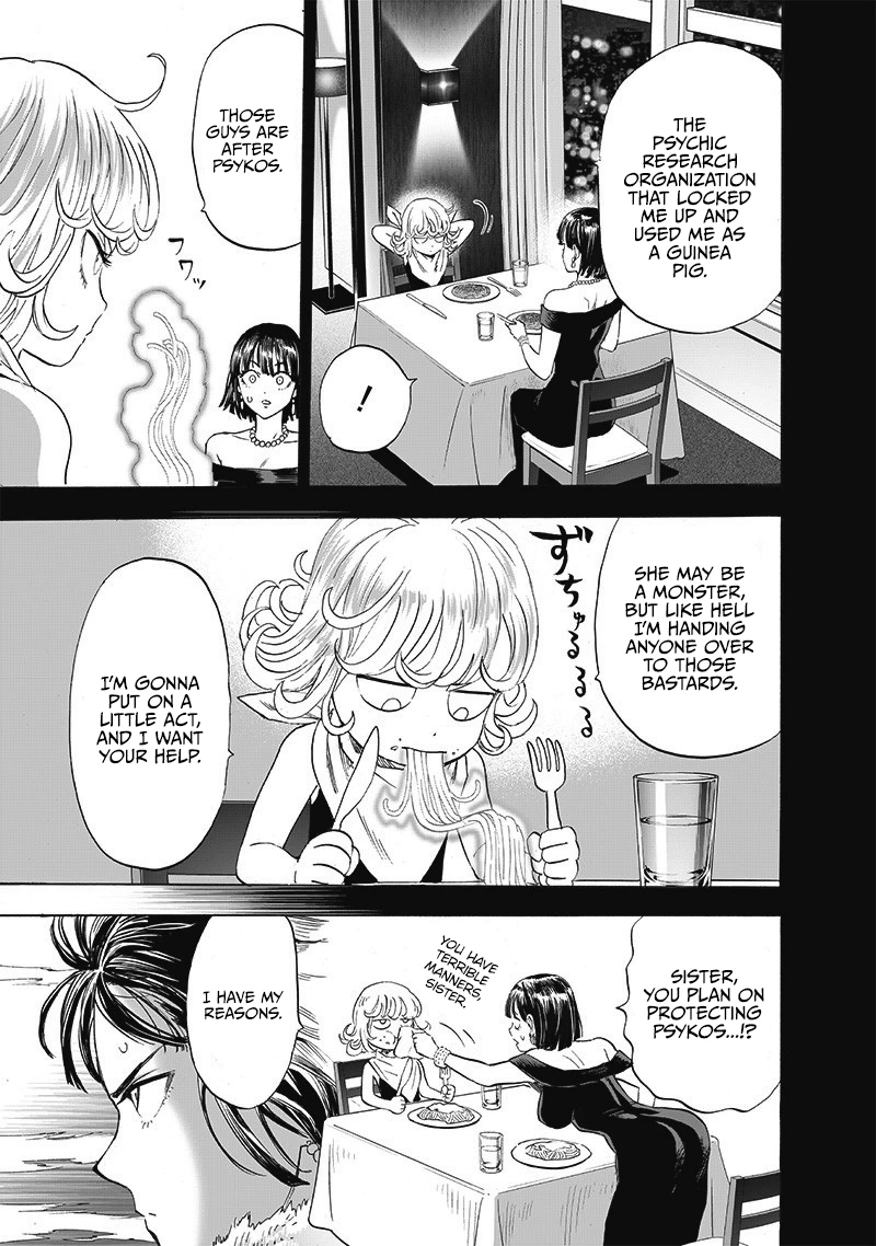 One Punch Man Manga Chapter 176 page 21 - Hypocenter scene