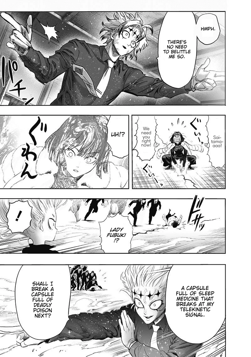 One Punch Man Manga Chapter 177 page 10 - The Supernatural & Risks scene