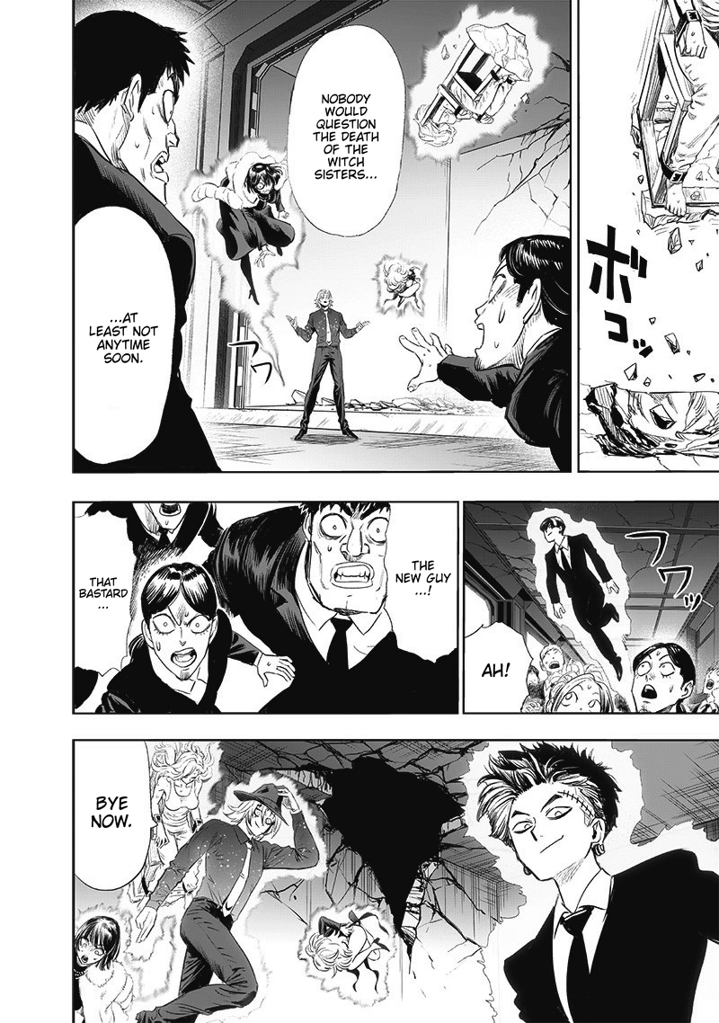 One Punch Man Manga Chapter 177 page 15 - The Supernatural & Risks scene