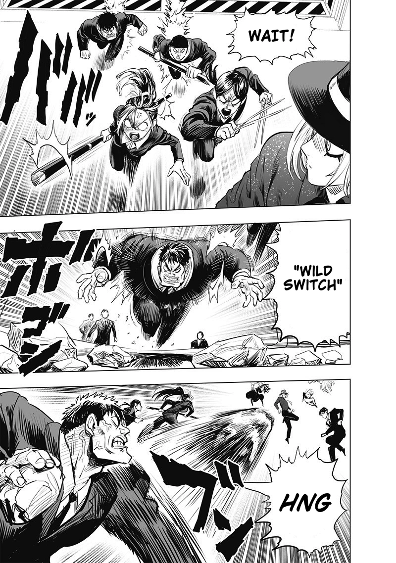 One Punch Man Manga Chapter 177 page 16 - The Supernatural & Risks scene