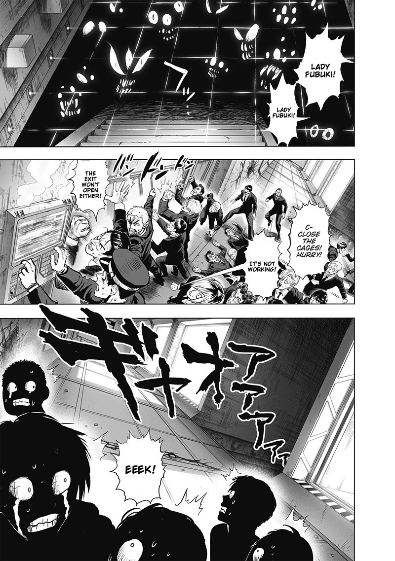 One Punch Man Manga Chapter 177 page 18 - The Supernatural & Risks scene