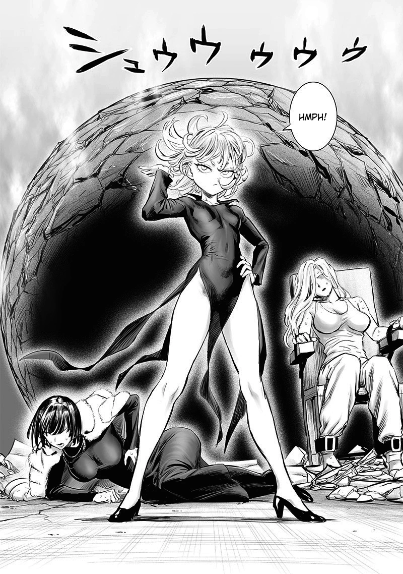 One Punch Man Manga Chapter 177 page 28 - The Supernatural & Risks scene
