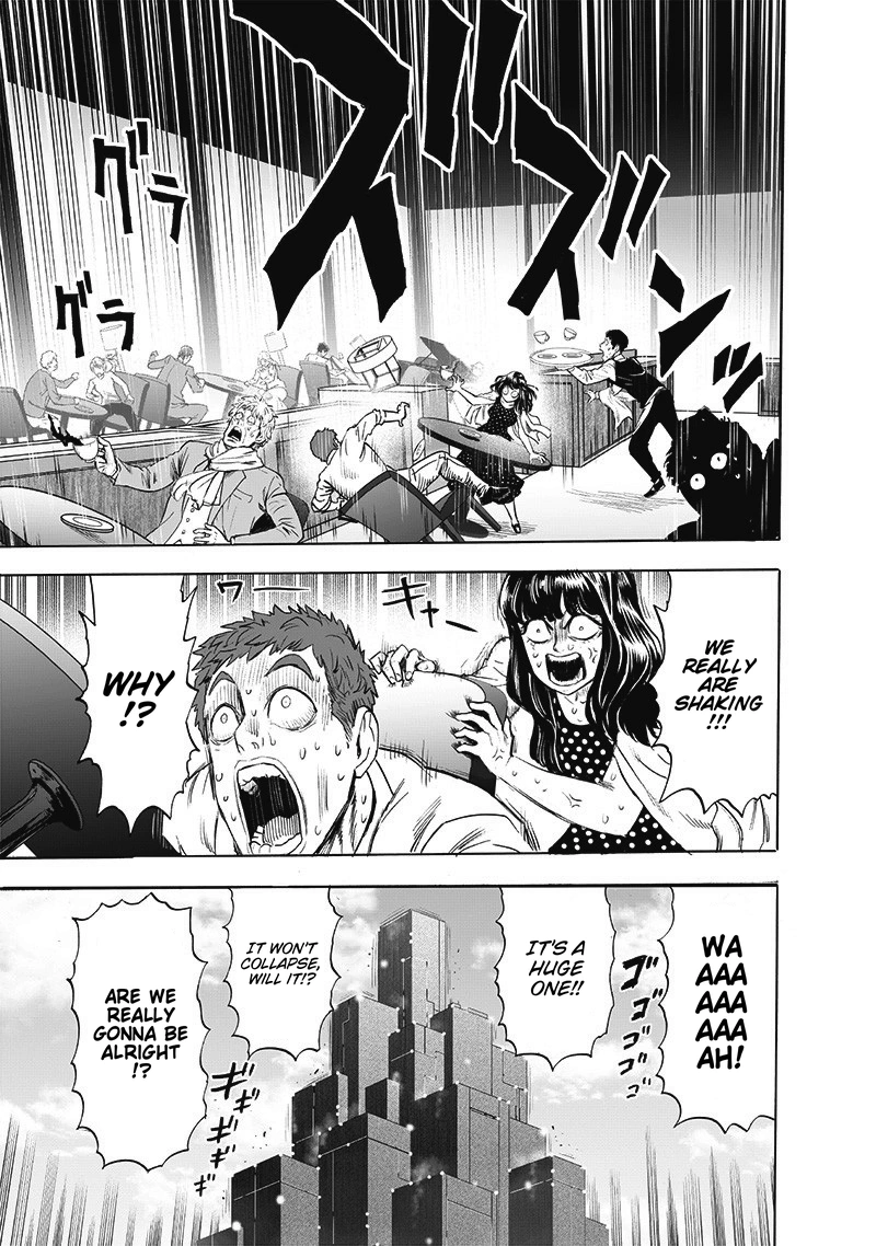 One Punch Man Manga Chapter 177 page 6 - The Supernatural & Risks scene