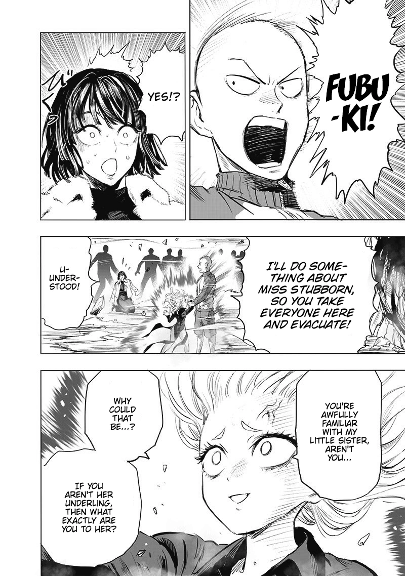 One Punch Man Manga Chapter 178 page 15 - Do it outside scene