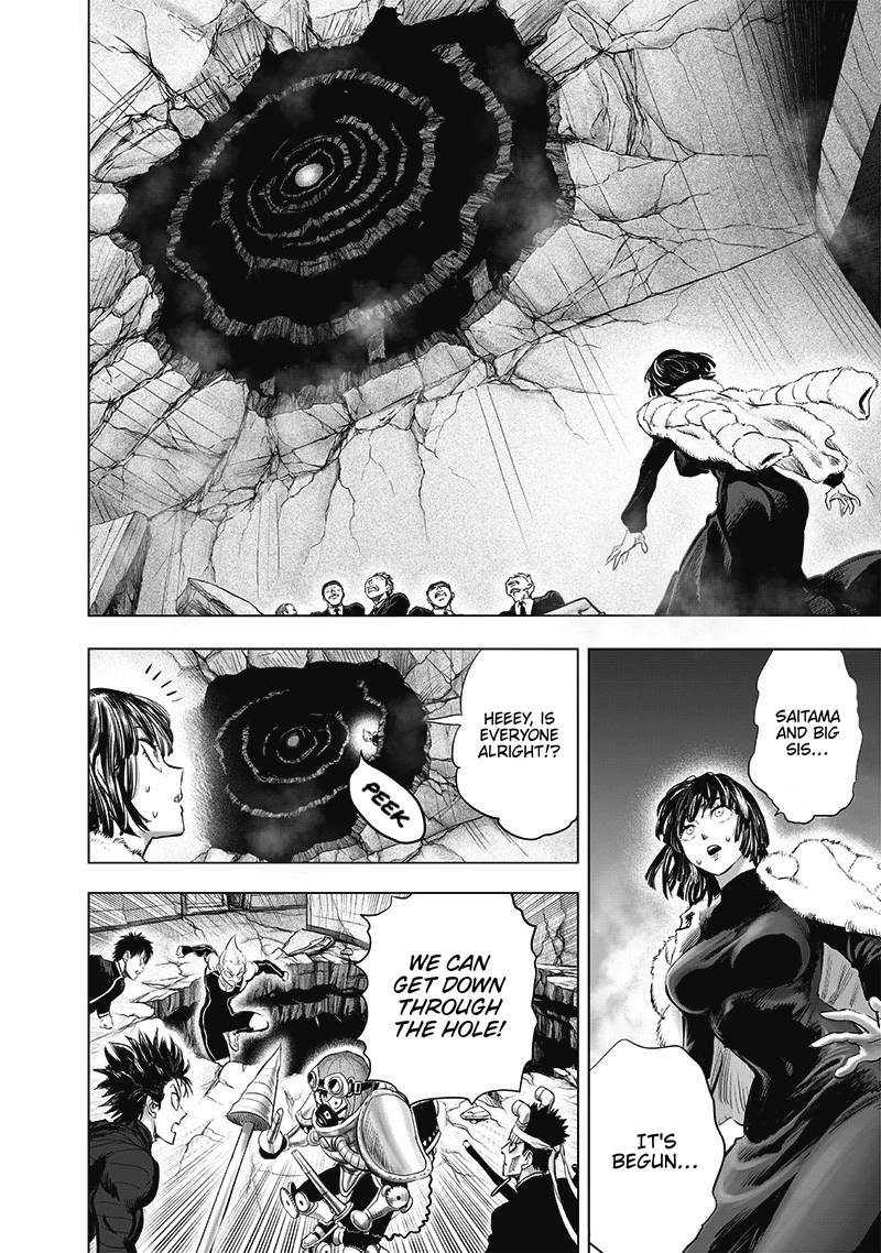 One Punch Man Manga Chapter 178 page 26 - Do it outside scene