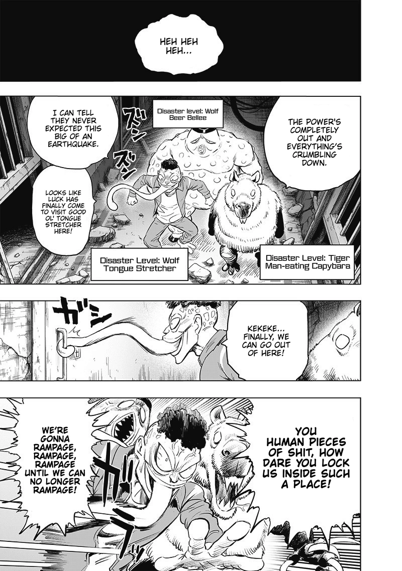 One Punch Man Manga Chapter 178 page 27 - Do it outside scene