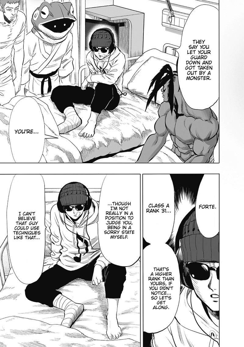 One Punch Man Manga Chapter 178 page 4 - Do it outside scene