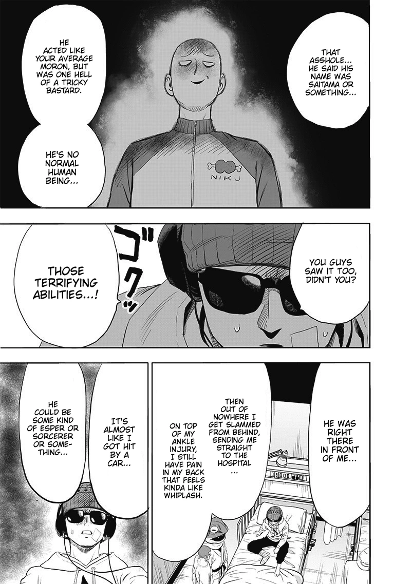 One Punch Man Manga Chapter 178 page 6 - Do it outside scene