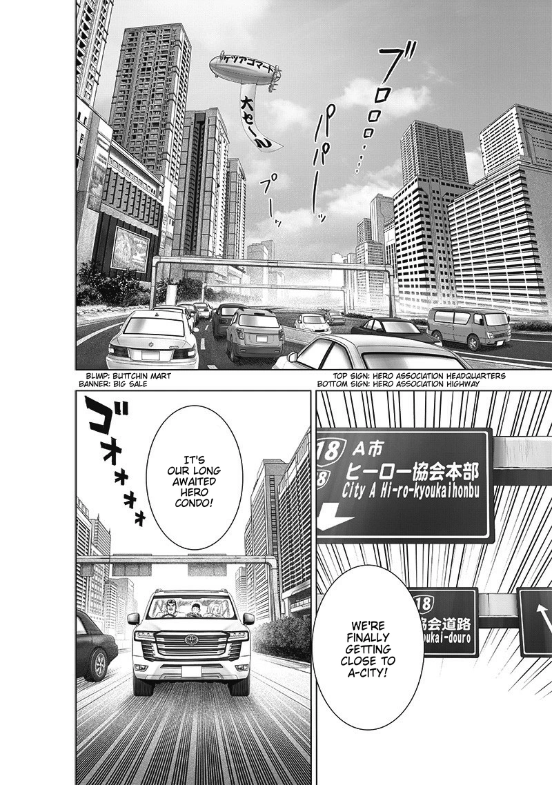 One Punch Man Manga Chapter 179 page 3 - Witnesses scene