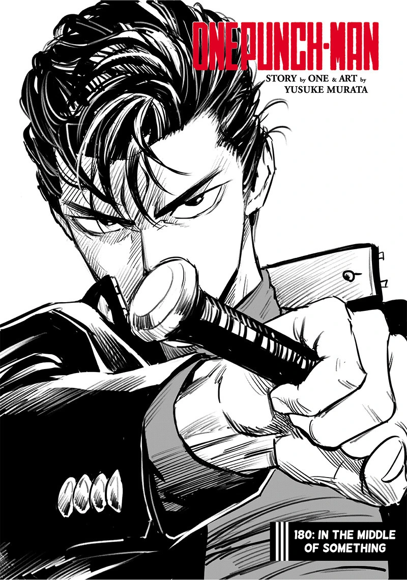 One Punch Man Manga Chapter 180 page 1 - In The Middle Of Something scene