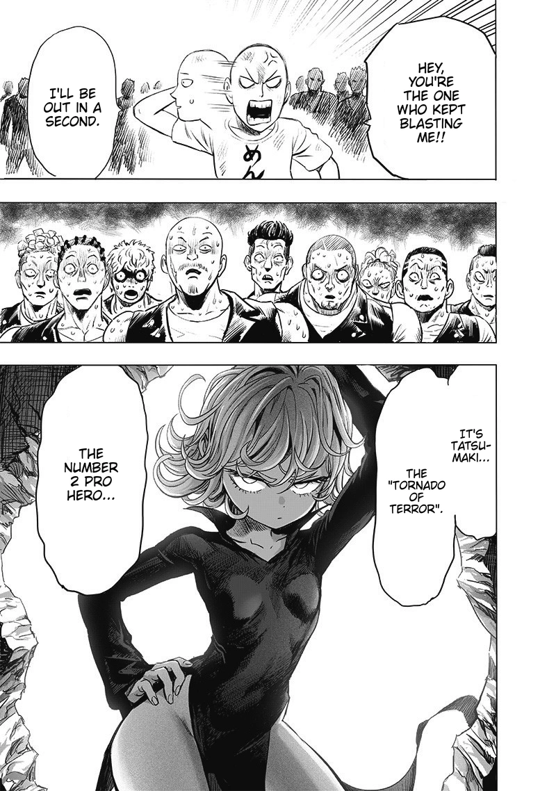One Punch Man Manga Chapter 180 page 18 - In The Middle Of Something scene