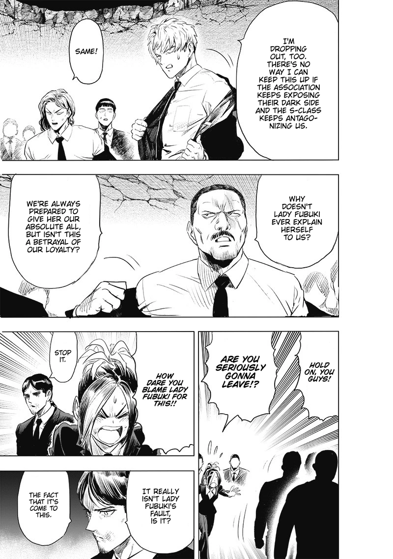 One Punch Man Manga Chapter 181 page 22 - Scalp Friction scene