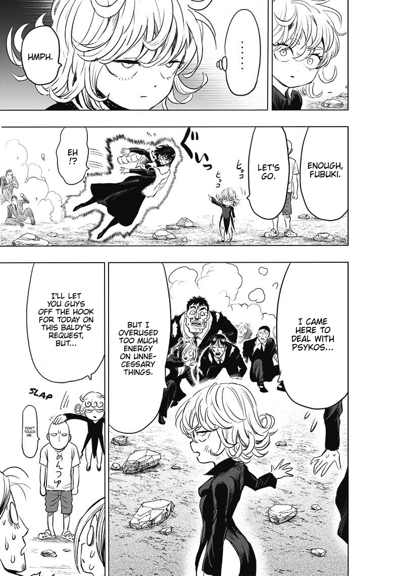 One Punch Man Manga Chapter 182 page 35 - Unascertained scene