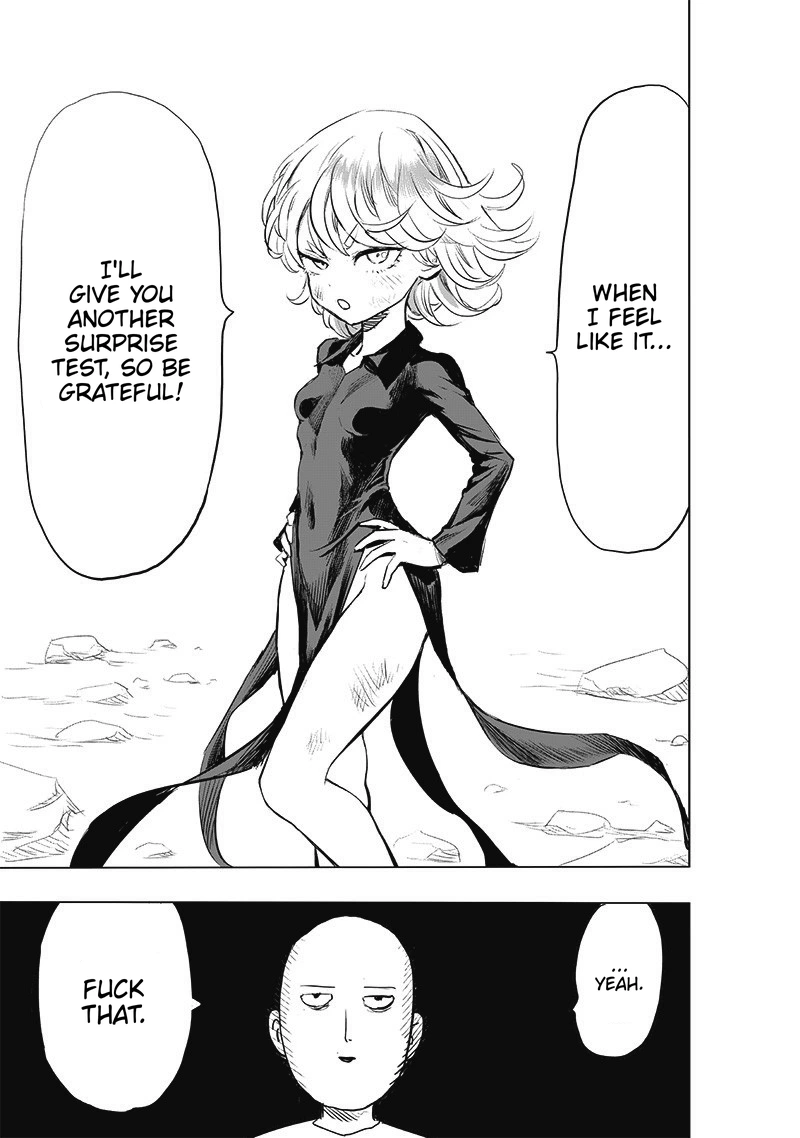 One Punch Man Manga Chapter 182 page 37 - Unascertained scene