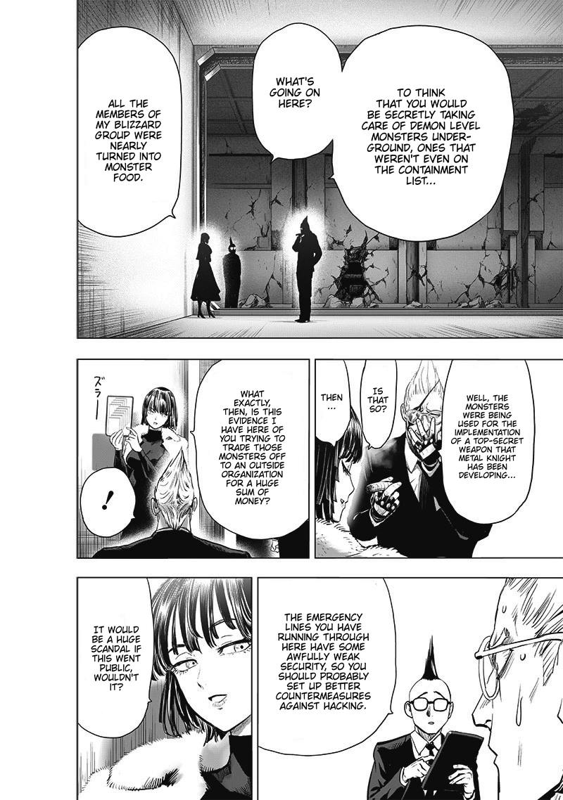 One Punch Man Manga Chapter 183 page 13 - Trade-Off scene
