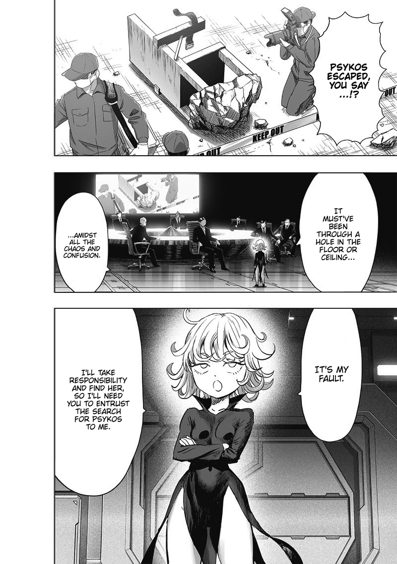 One Punch Man Manga Chapter 183 page 23 - Trade-Off scene