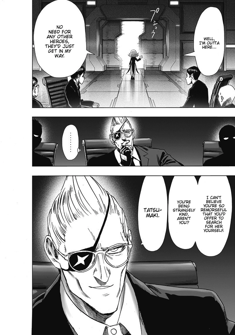 One Punch Man Manga Chapter 183 page 25 - Trade-Off scene