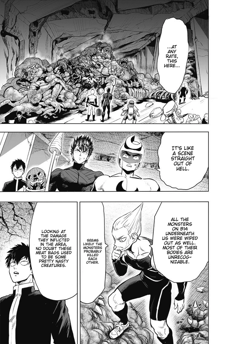 One Punch Man Manga Chapter 183 page 8 - Trade-Off scene