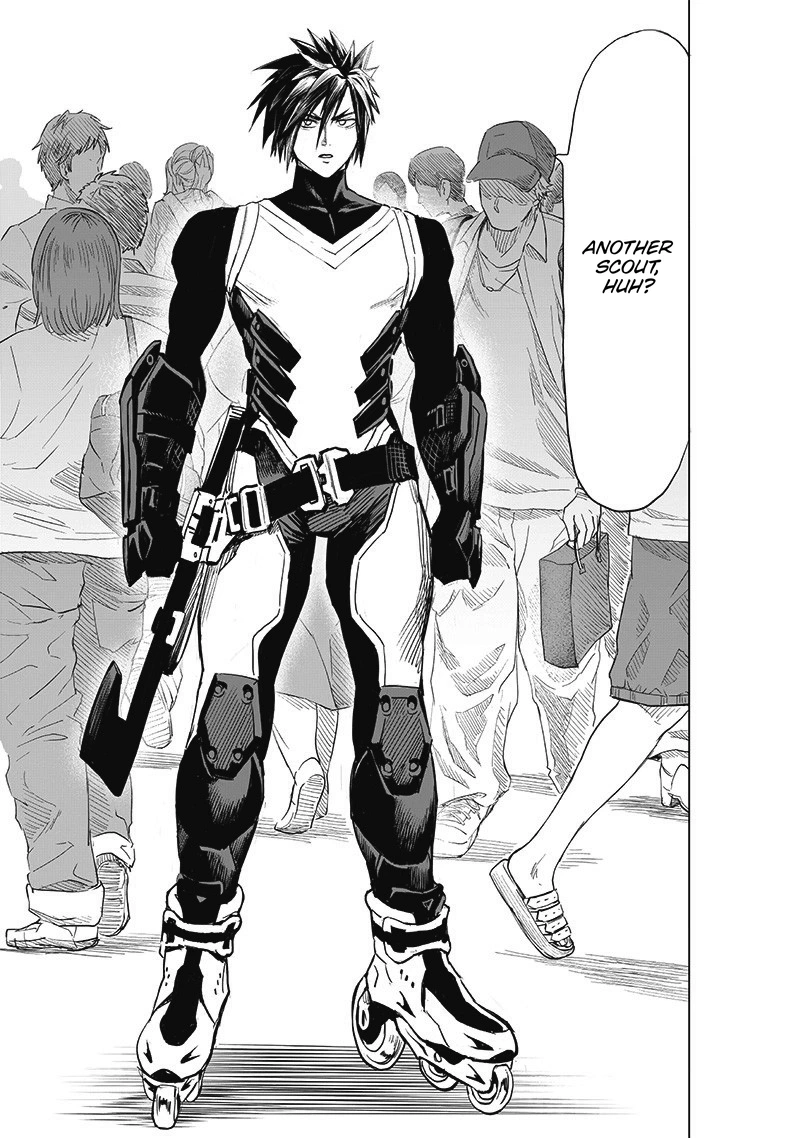 One Punch Man Manga Chapter 184 page 10 - Scout scene