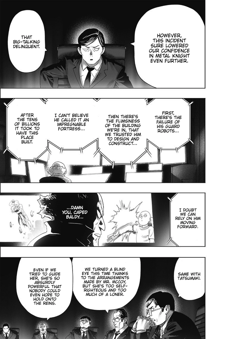 One Punch Man Manga Chapter 184 page 12 - Scout scene