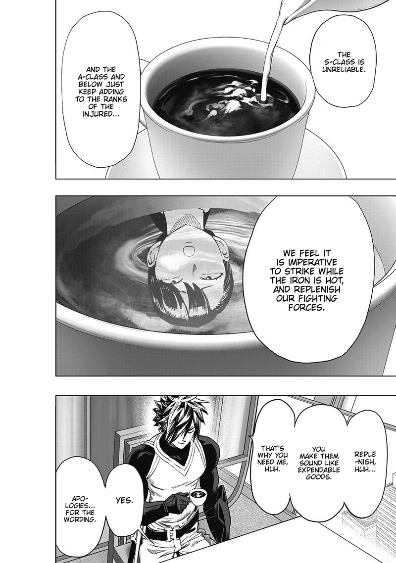 One Punch Man Manga Chapter 184 page 15 - Scout scene