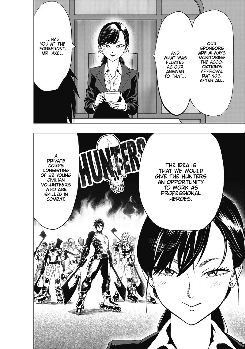 One Punch Man Manga Chapter 184 page 17 - Scout scene