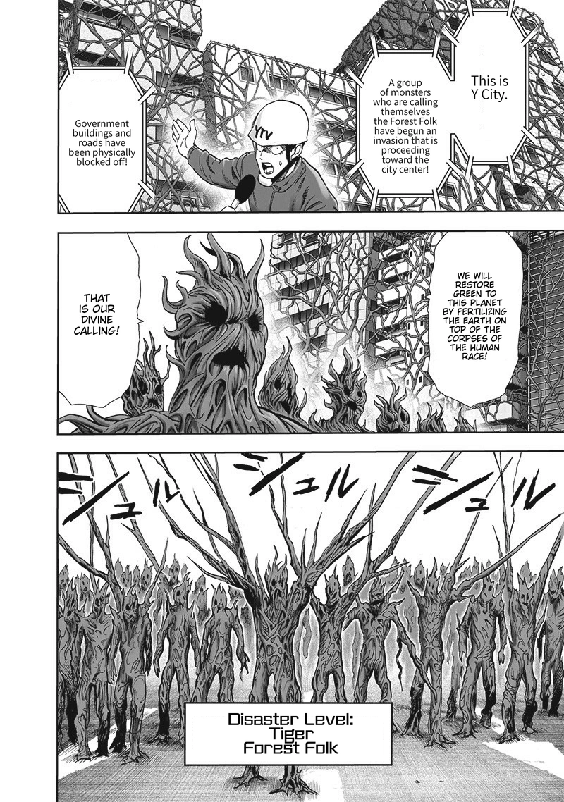 One Punch Man Manga Chapter 185 page 17 - Updates scene