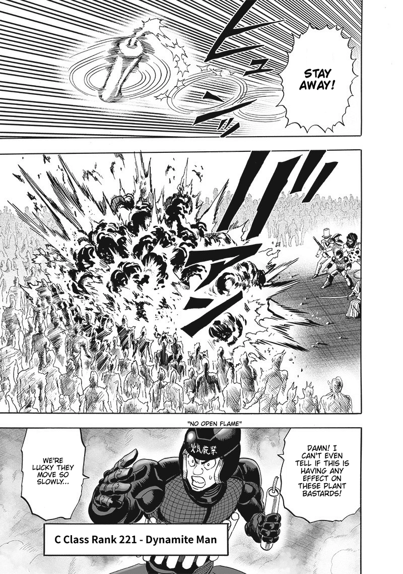 One Punch Man Manga Chapter 185 page 18 - Updates scene